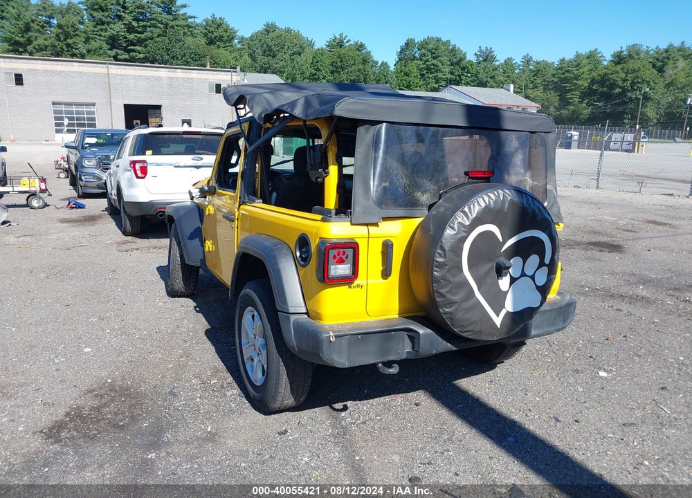 2021 JEEP WRANGLER SPORT S 4X4 VIN: 1C4GJXAN4MW662603