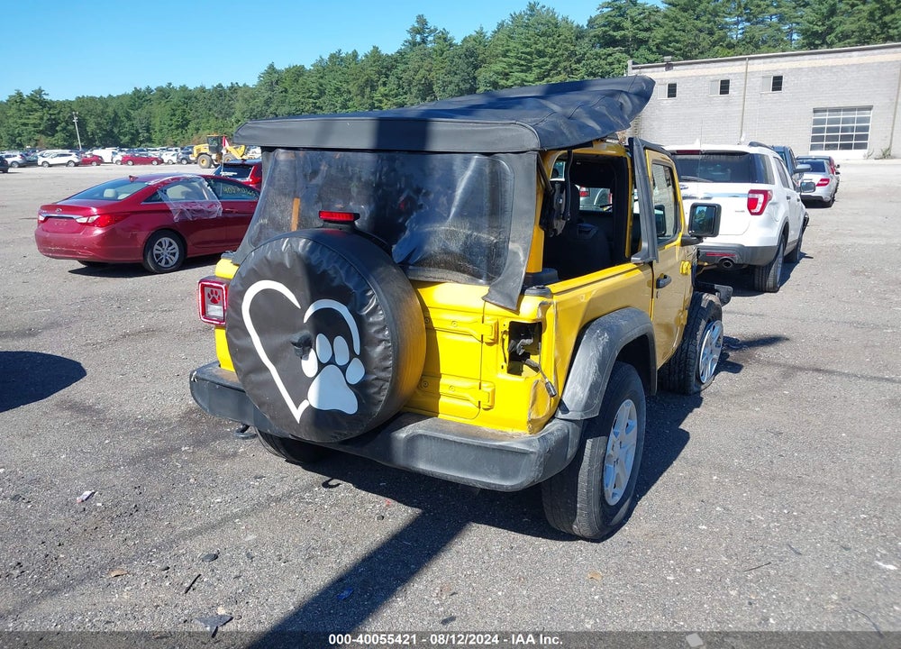2021 JEEP WRANGLER SPORT S 4X4 VIN: 1C4GJXAN4MW662603