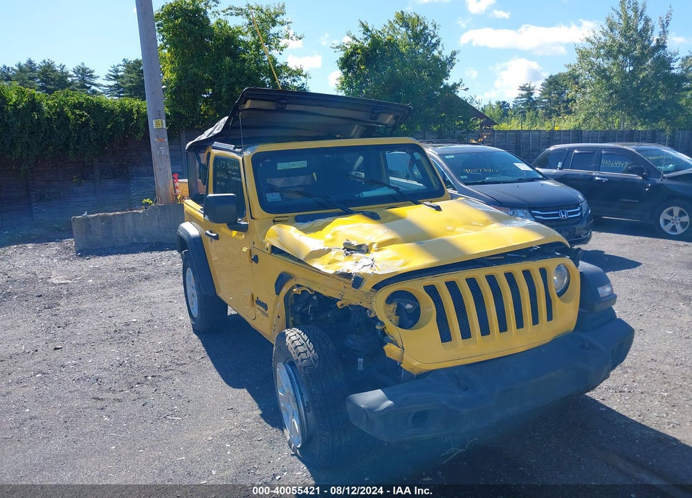 2021 JEEP WRANGLER SPORT S 4X4 VIN: 1C4GJXAN4MW662603