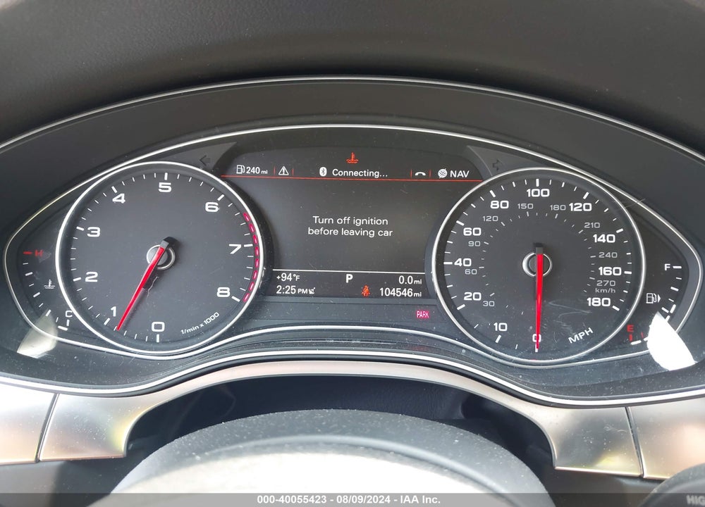 2012 AUDI A7 VIN: WAUSGCFC7CN003263
