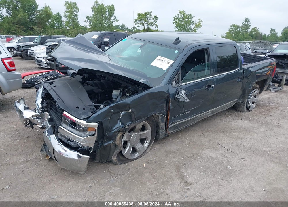 2018 CHEVROLET SILVERADO K1500 LTZ VIN: 3GCUKSEC9JG384349