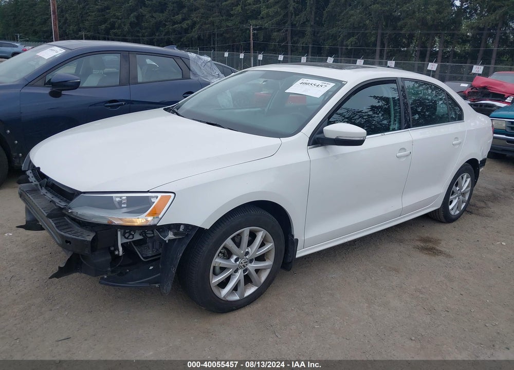 2013 VOLKSWAGEN JETTA SE VIN: 3VWDP7AJ3DM371327