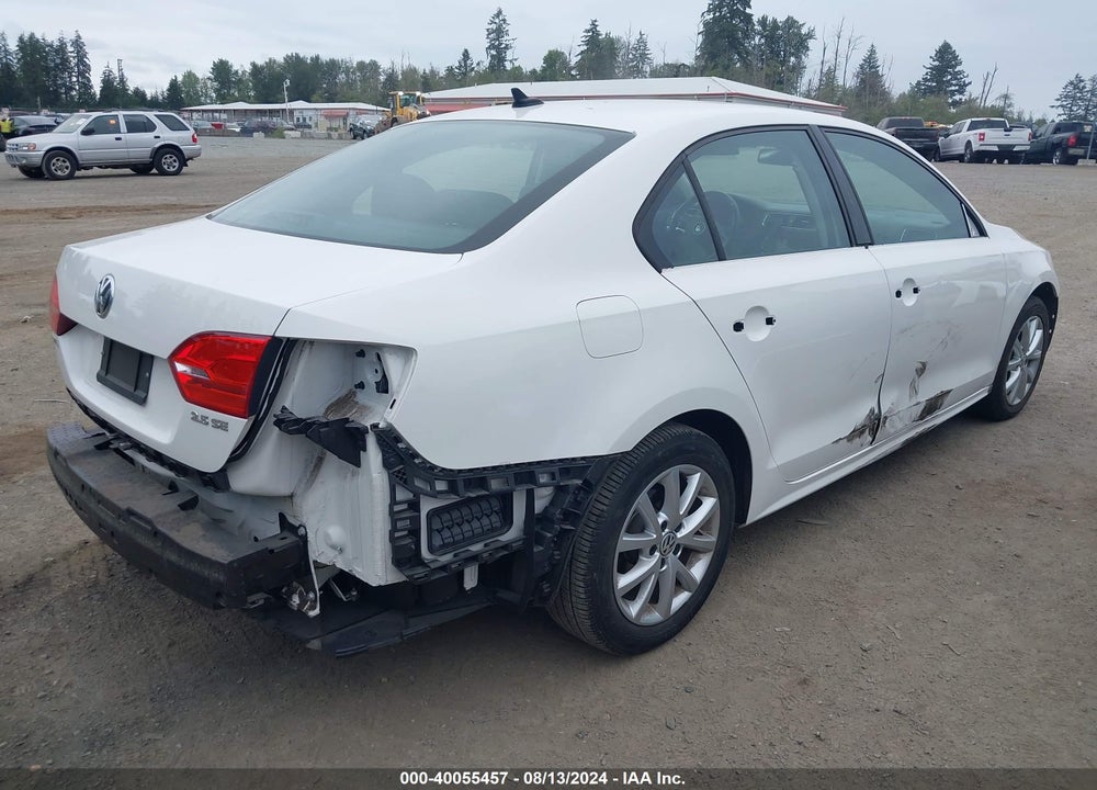 2013 VOLKSWAGEN JETTA SE VIN: 3VWDP7AJ3DM371327