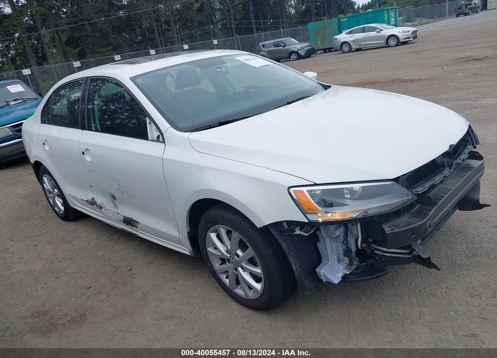 2013 VOLKSWAGEN JETTA SE VIN: 3VWDP7AJ3DM371327