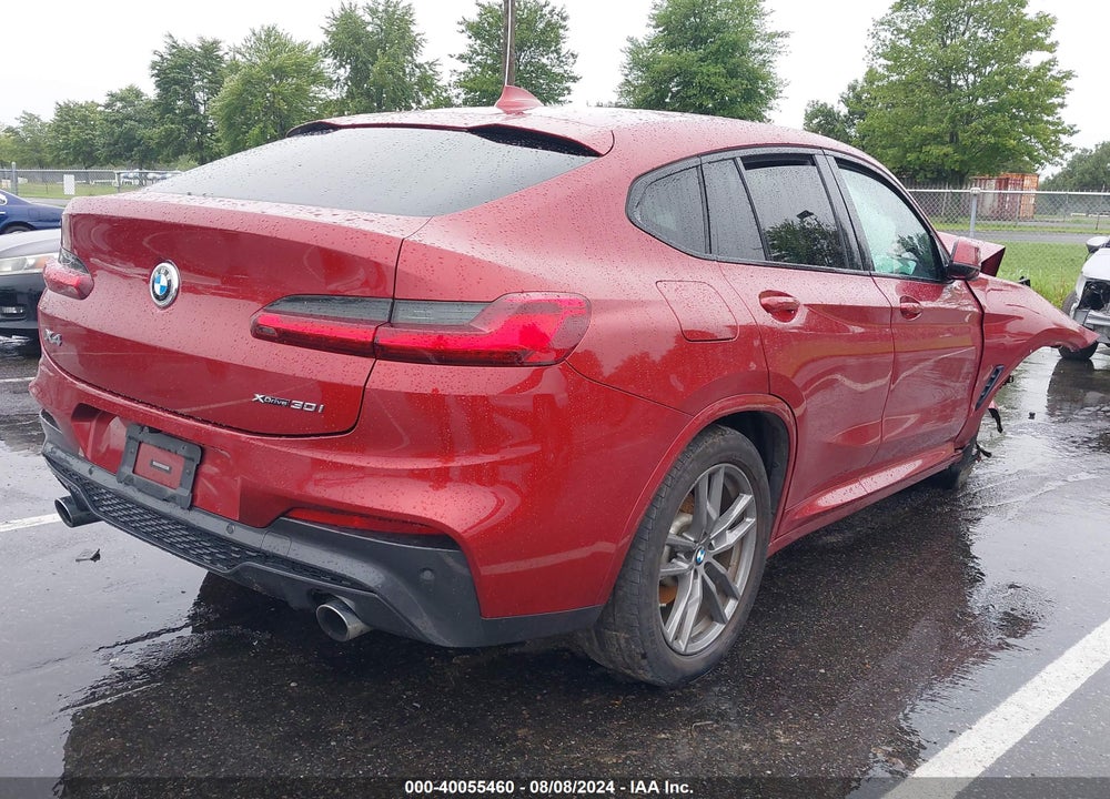 2020 BMW X4 XDRIVE30I VIN: 5UX2V1C02L9C04165