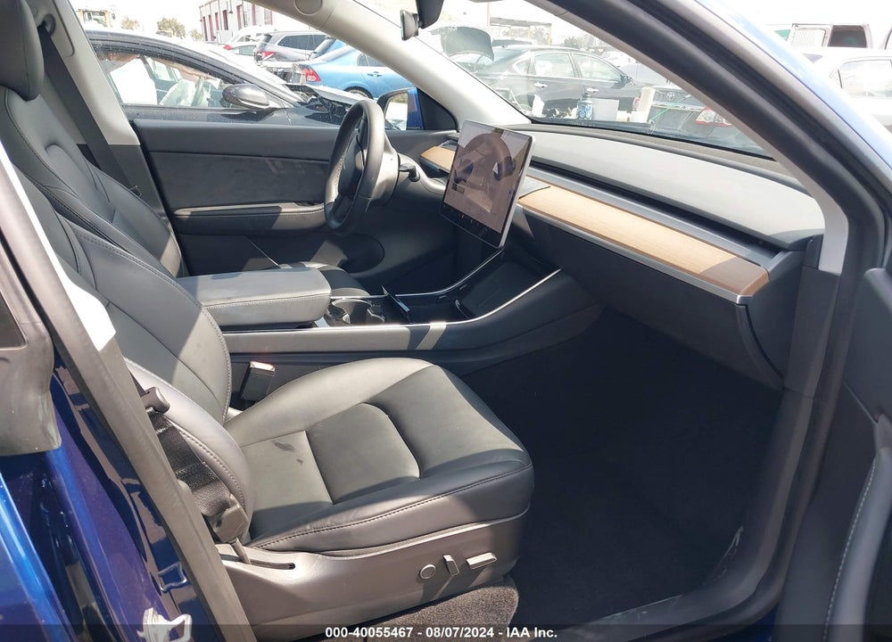 2021 TESLA MODEL Y LONG RANGE DUAL MOTOR ALL-WHEEL DRIVE VIN: 5YJYGDEE9MF070985