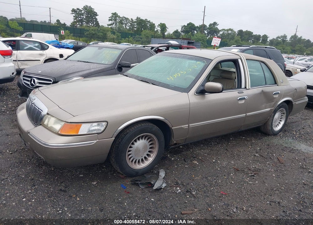 2001 MERCURY GRAND MARQUIS LS VIN: 2MEFM75W81X664326