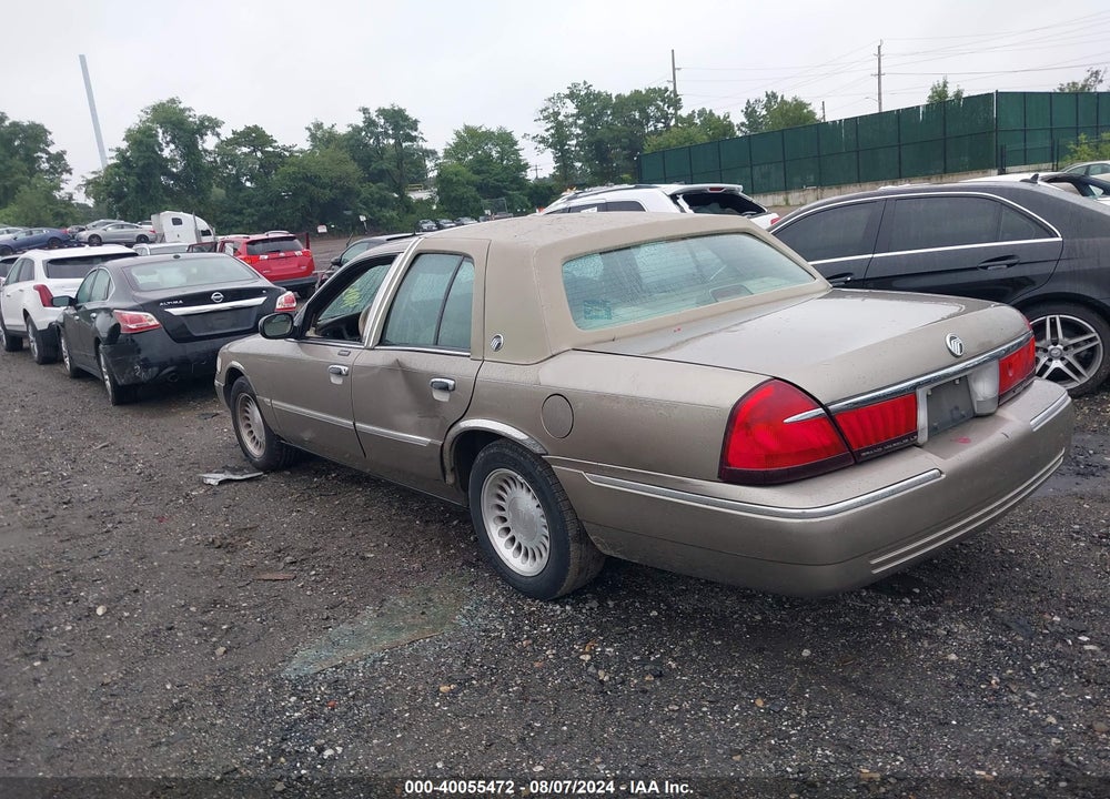 2001 MERCURY GRAND MARQUIS LS VIN: 2MEFM75W81X664326