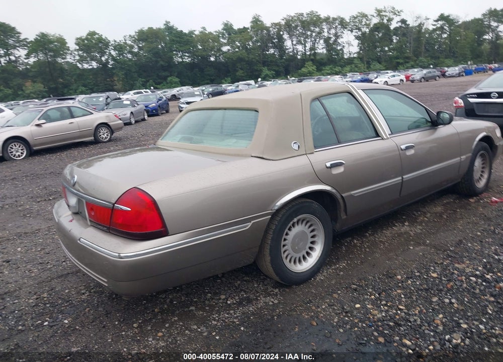 2001 MERCURY GRAND MARQUIS LS VIN: 2MEFM75W81X664326