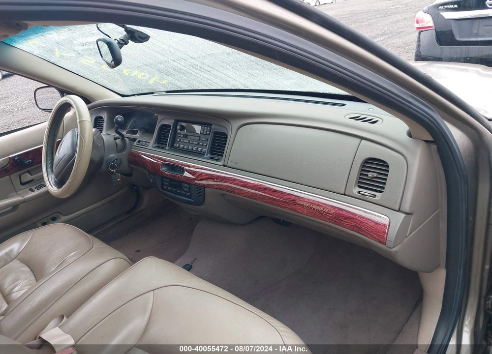 2001 MERCURY GRAND MARQUIS LS VIN: 2MEFM75W81X664326