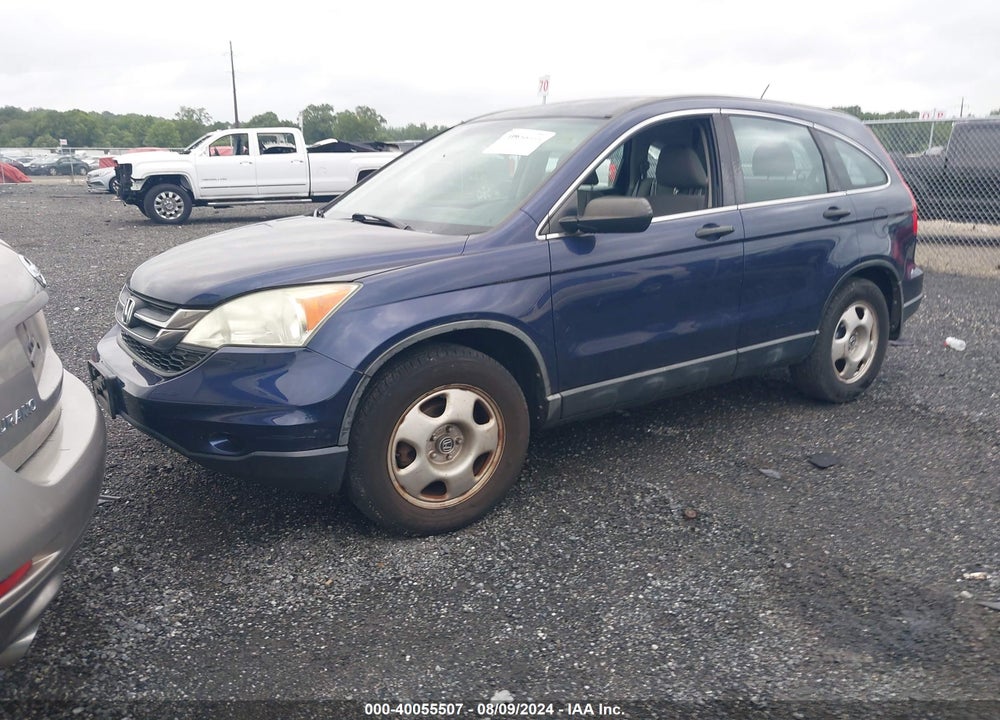2011 HONDA CR-V LX VIN: 5J6RE4H38BL061073