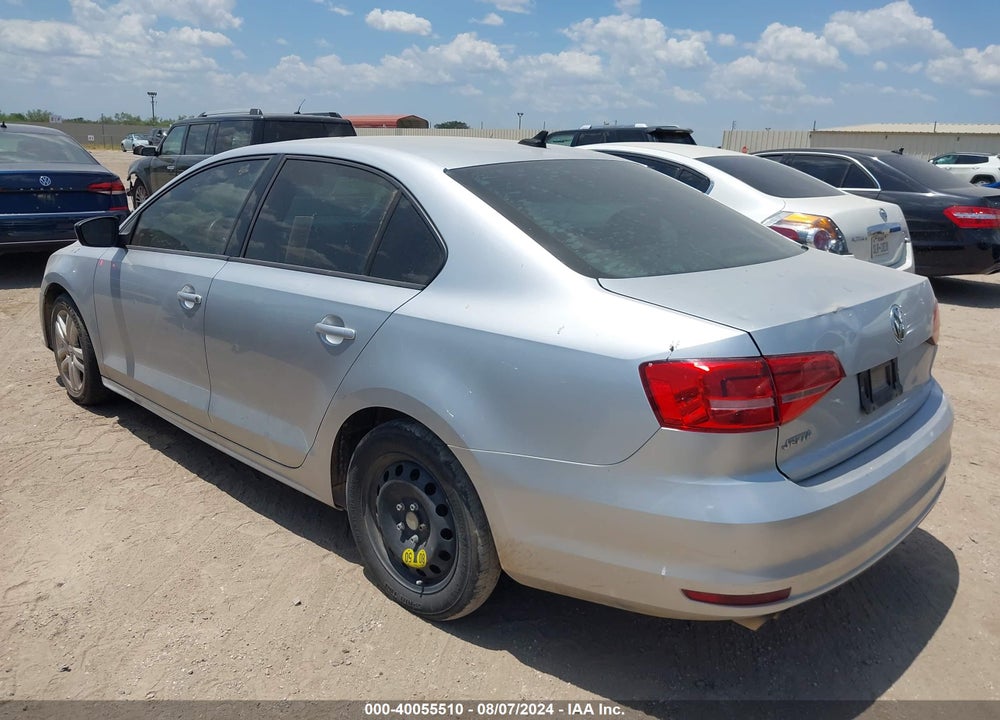 2015 VOLKSWAGEN JETTA S VIN: 3VW2K7AJ4FM269673