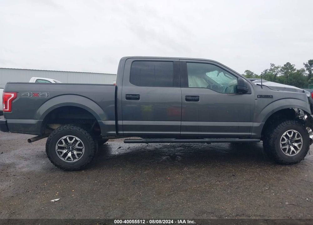 2016 FORD F150 SUPERCREW VIN: 1FTEW1EF4GFA15437