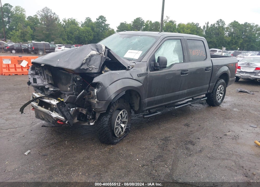 2016 FORD F150 SUPERCREW VIN: 1FTEW1EF4GFA15437