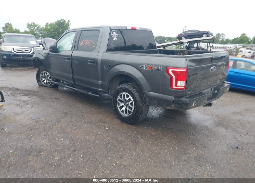 2016 FORD F150 SUPERCREW VIN: 1FTEW1EF4GFA15437