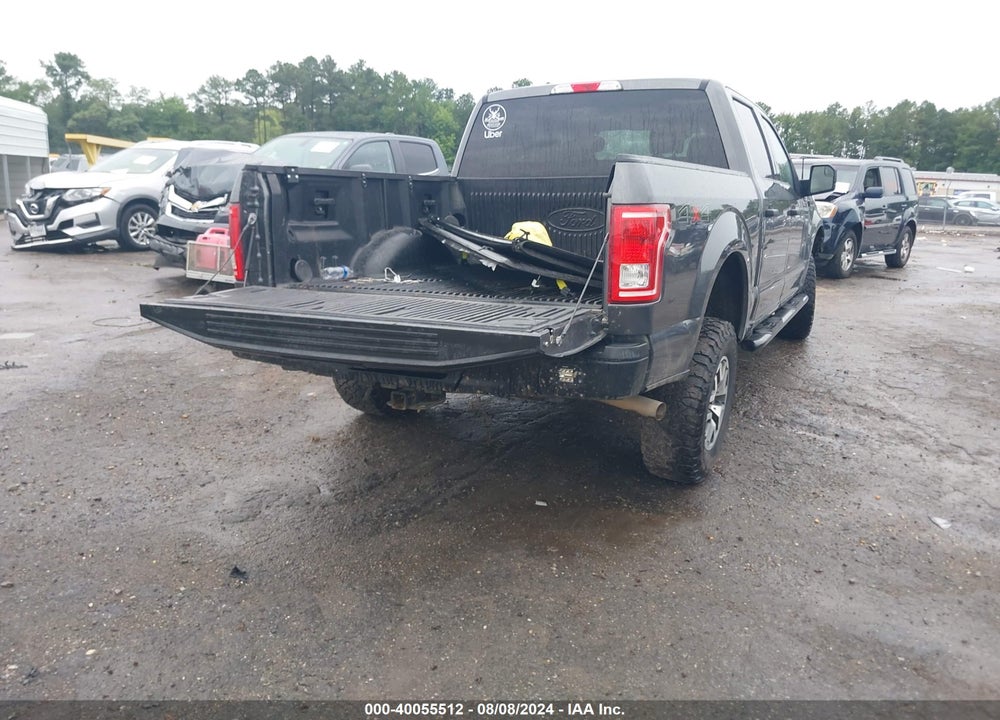 2016 FORD F150 SUPERCREW VIN: 1FTEW1EF4GFA15437