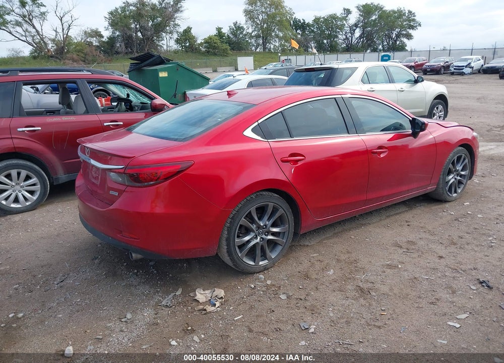 2016 MAZDA 6 GRAND TOURING VIN: JM1GJ1W54G1471965