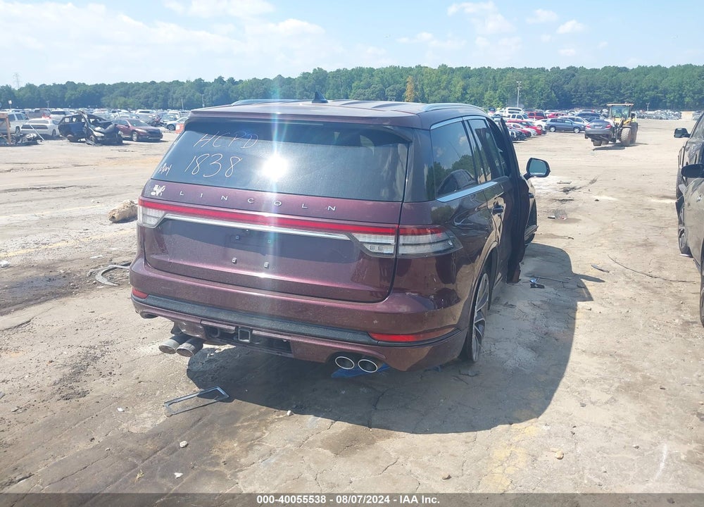 2021 LINCOLN AVIATOR GRAND TOURING VIN: 5LMYJ8XYXMNL01838