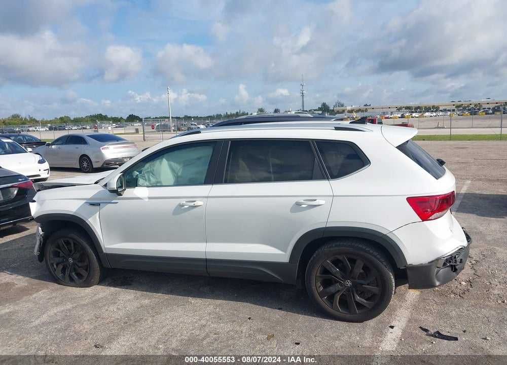 2022 VOLKSWAGEN TAOS 1.5T SEL VIN: 3VV1X7B22NM011658