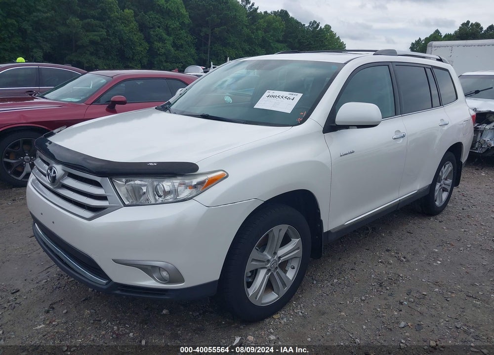 2013 TOYOTA HIGHLANDER LIMITED V6 VIN: 5TDYK3EH6DS140778