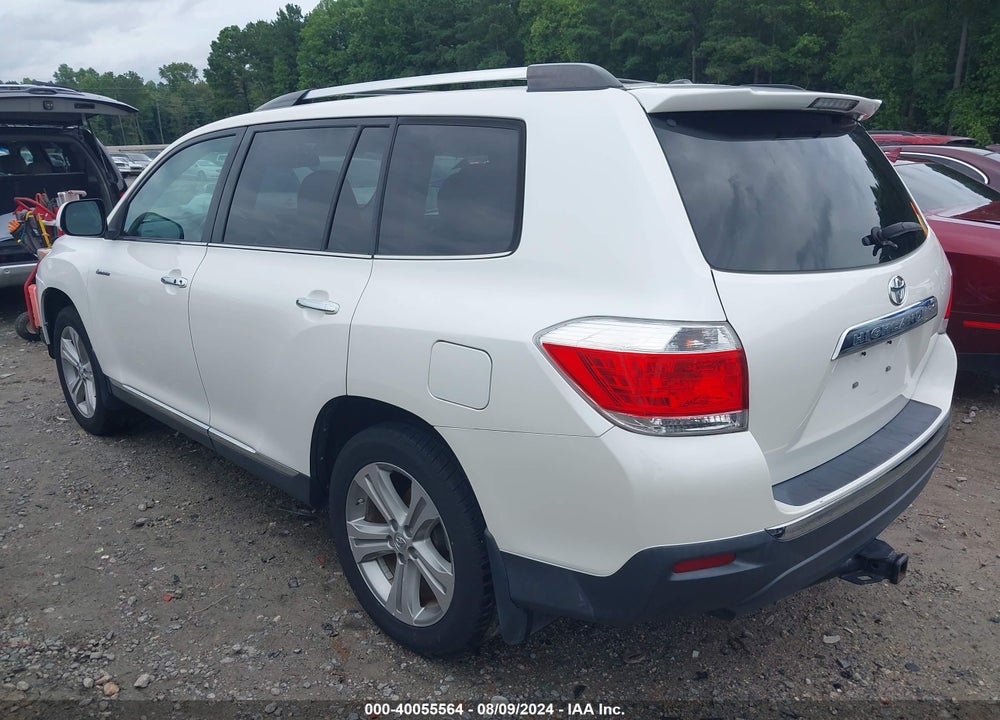 2013 TOYOTA HIGHLANDER LIMITED V6 VIN: 5TDYK3EH6DS140778