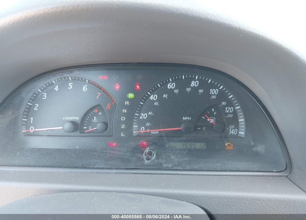 2002 TOYOTA CAMRY LE/XLE/SE VIN: 4T1BE32K42U576109