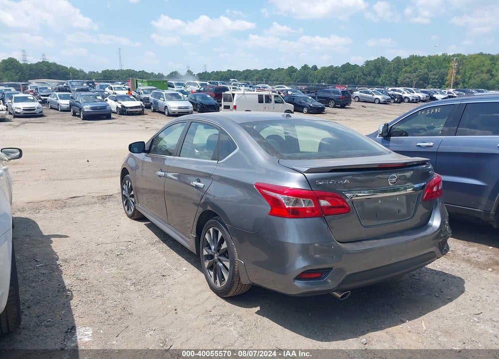 2019 NISSAN SENTRA SR VIN: 3N1AB7AP7KY413001