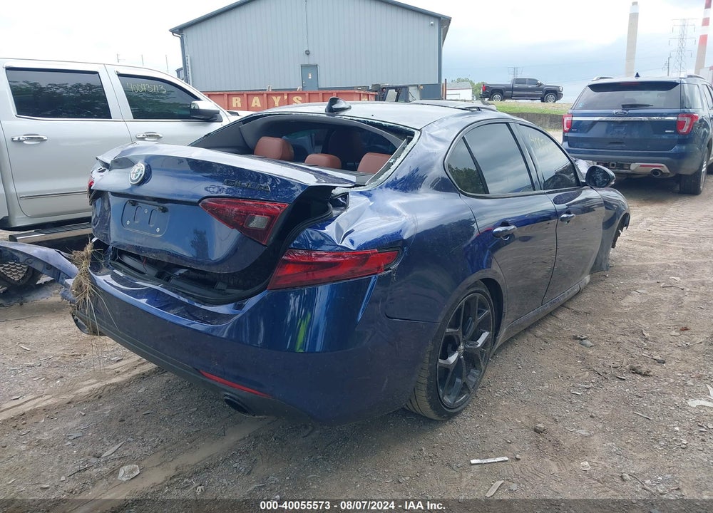 2020 ALFA ROMEO GIULIA VIN: ZARFANAN9L7632883