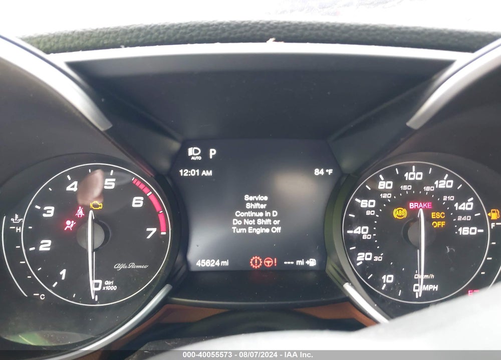 2020 ALFA ROMEO GIULIA VIN: ZARFANAN9L7632883