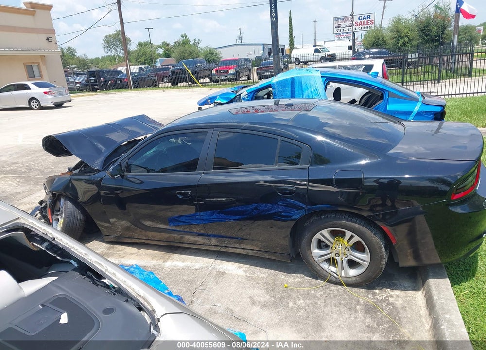 2022 DODGE CHARGER SXT RWD VIN: 2C3CDXBG4NH152410