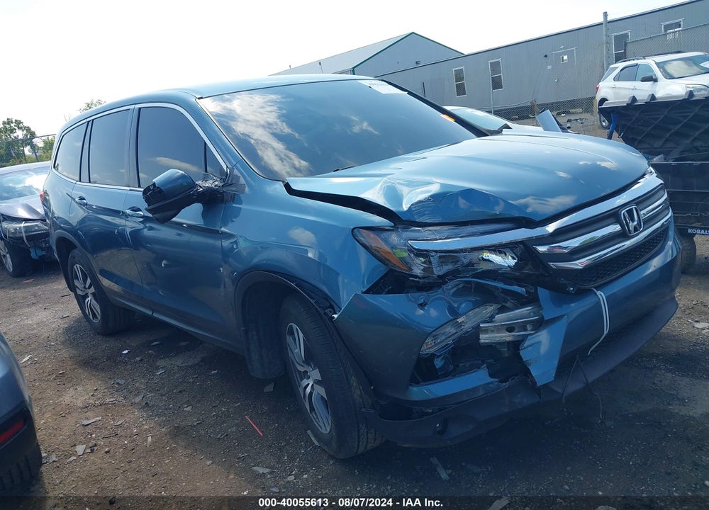2018 HONDA PILOT EX VIN: 5FNYF6H36JB008657