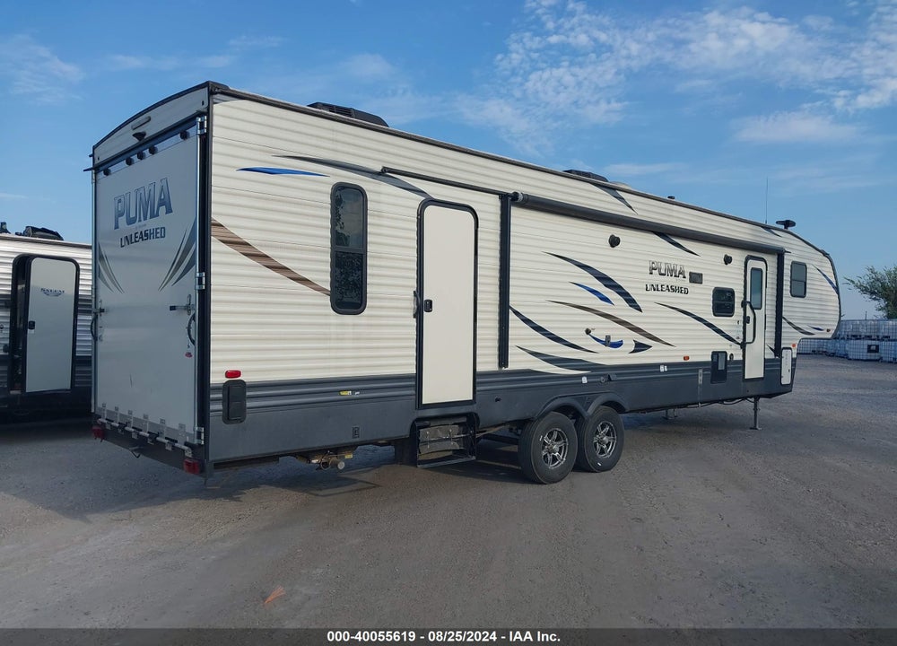 2019 PUMA PALOMINO TOY HAULER VIN: 4X4FPTL27KP077912