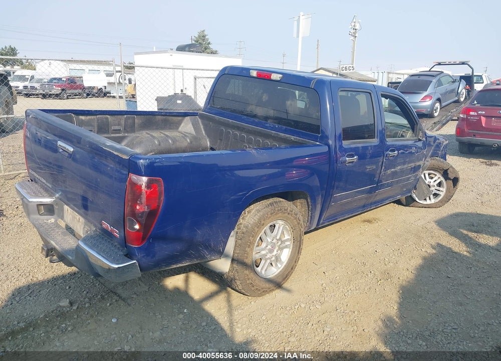 2012 GMC CANYON SLE VIN: 1GTH6MFE3C8136429