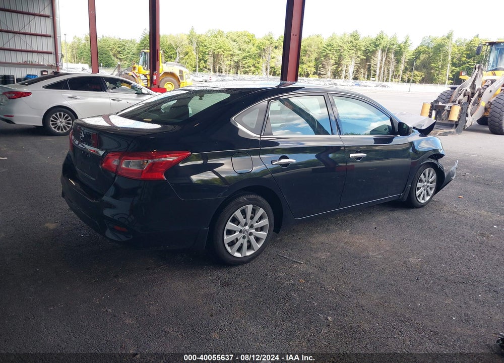 2019 NISSAN SENTRA S/SV/SR/SL VIN: 3N1AB7AP2KY256056