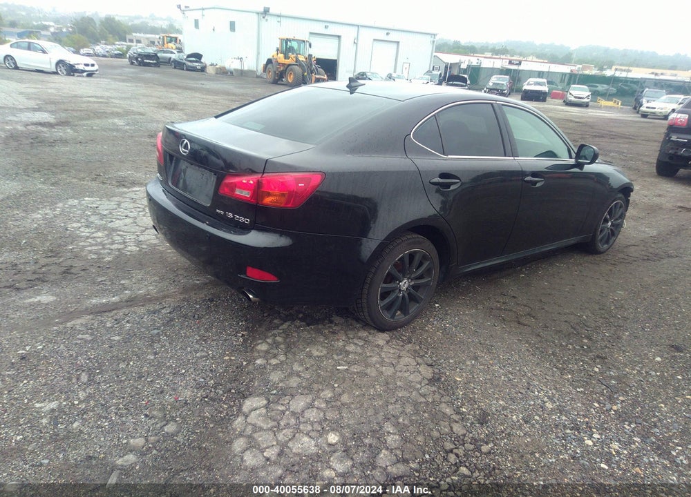 2007 LEXUS IS 250 VIN: JTHCK262972012835