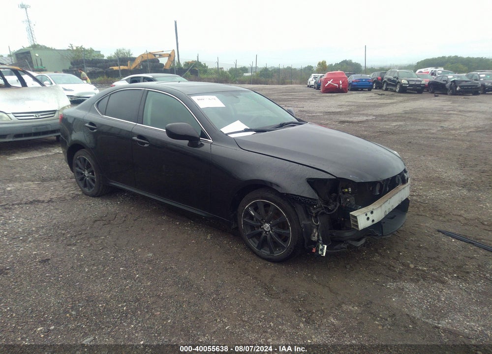 2007 LEXUS IS 250 VIN: JTHCK262972012835