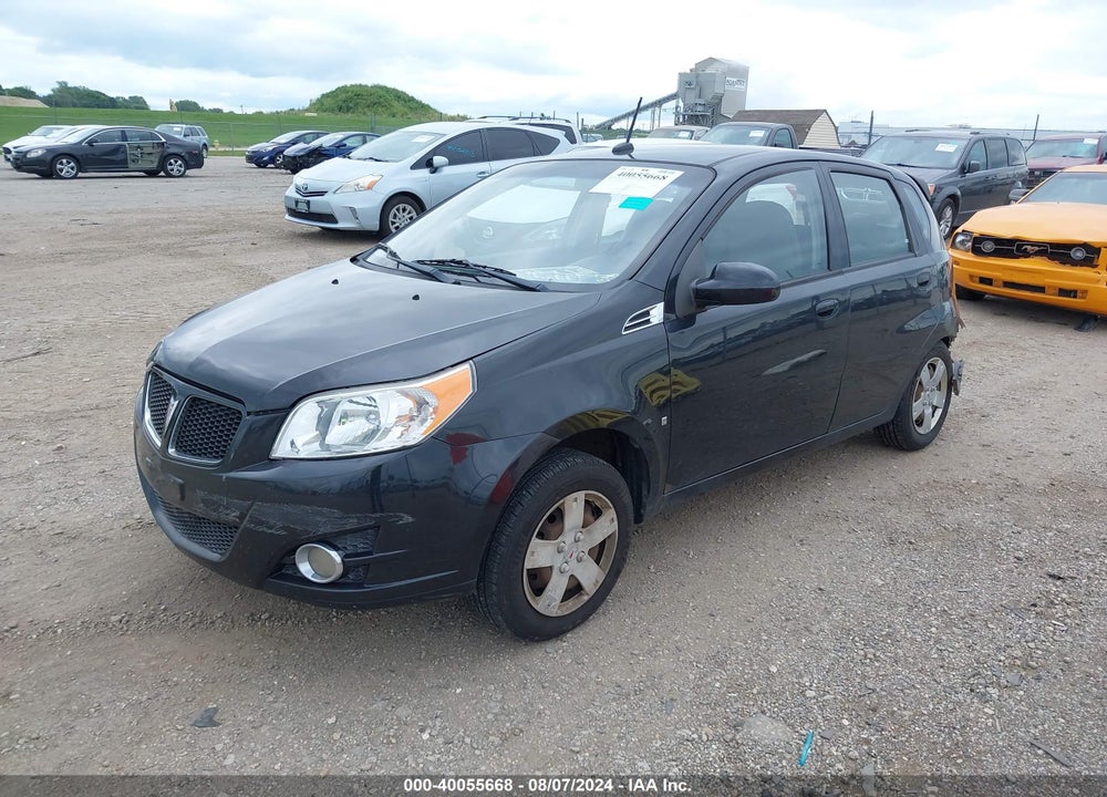 2009 PONTIAC G3 VIN: KL2TD66E09B660230