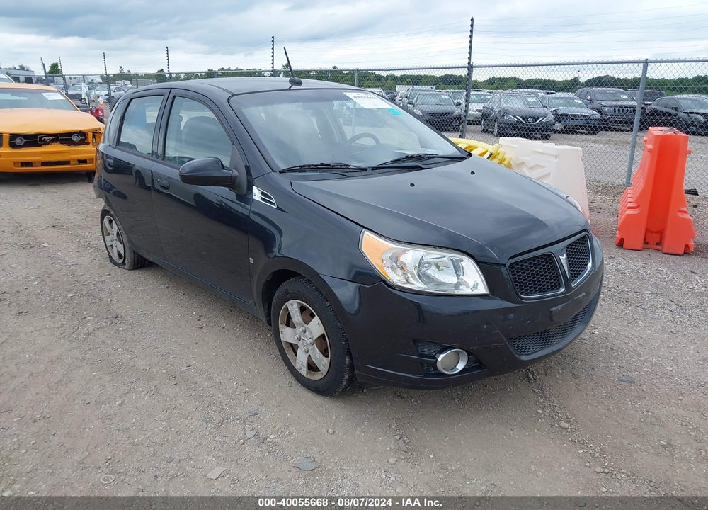 2009 PONTIAC G3 VIN: KL2TD66E09B660230