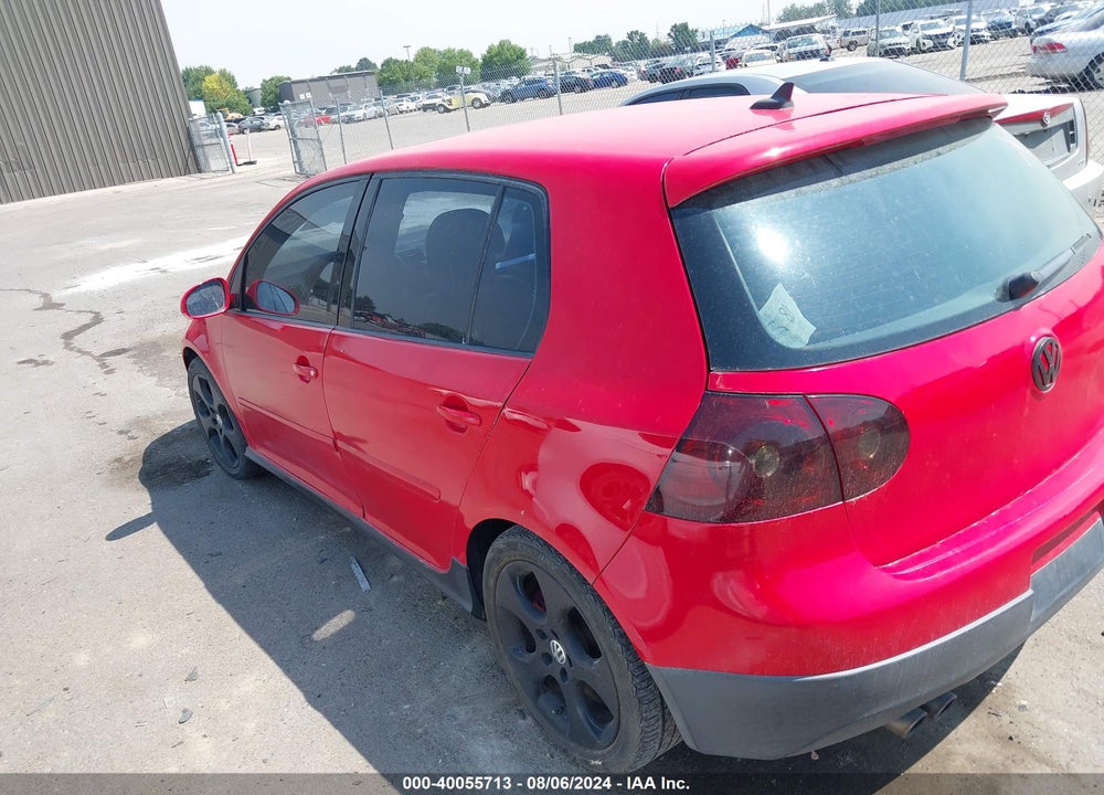 2008 VOLKSWAGEN GTI 4-DOOR VIN: WVWGV71K58W041967