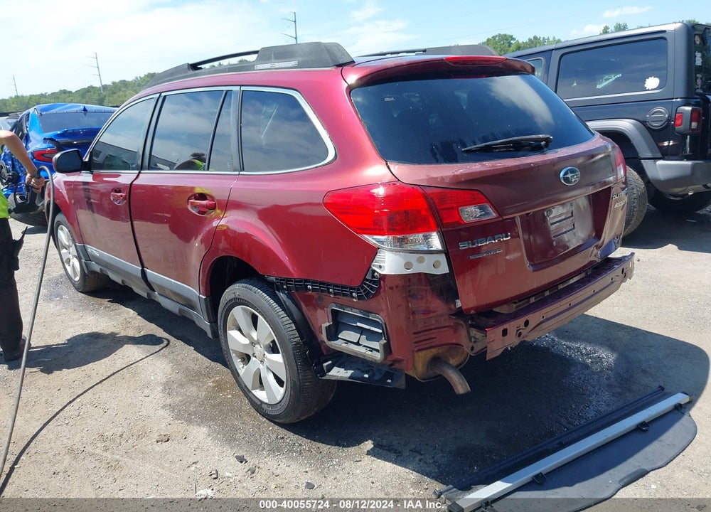 2012 SUBARU OUTBACK 2.5I PREMIUM VIN: 4S4BRBGC3C3208687