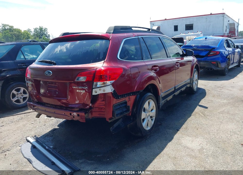 2012 SUBARU OUTBACK 2.5I PREMIUM VIN: 4S4BRBGC3C3208687