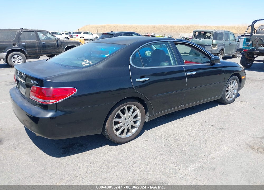 2005 LEXUS ES 330 VIN: JTHBA30G250023788