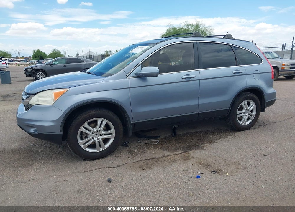 2010 HONDA CR-V EXL VIN: 5J6RE3H76AL017181