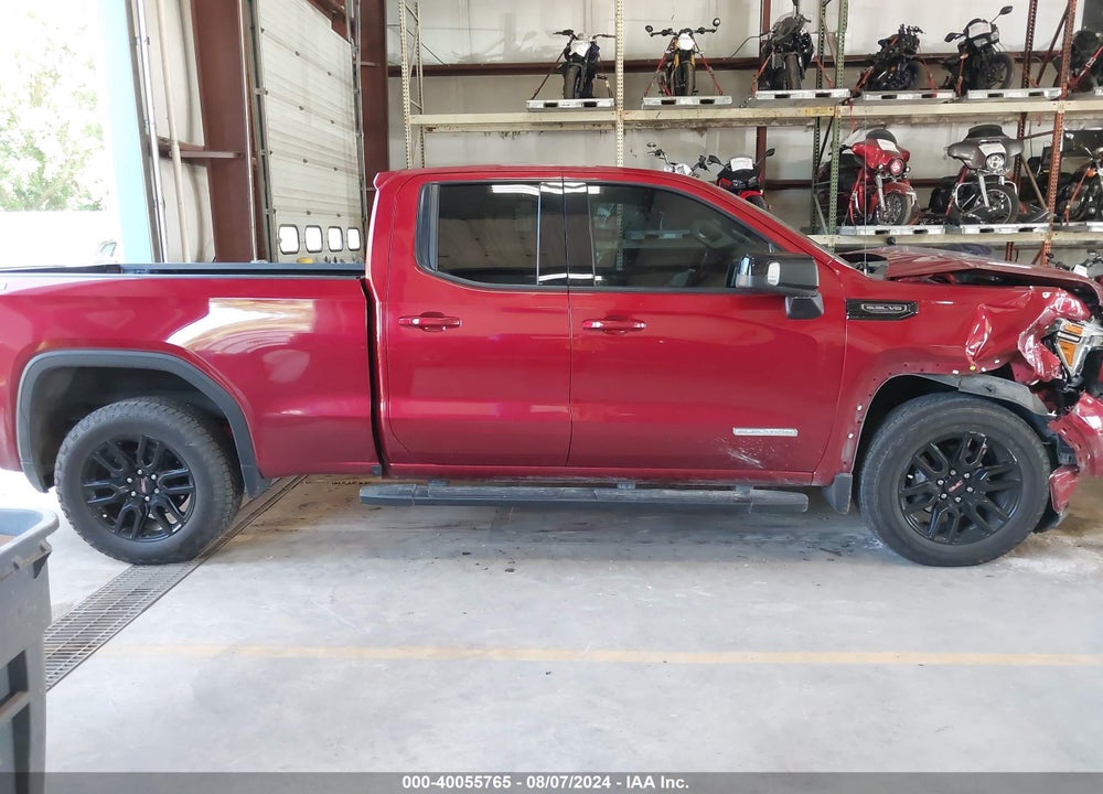 2022 GMC SIERRA 1500 LIMITED 4WD DOUBLE CAB STANDARD BOX ELEVATION VIN: 1GTR9CED2NZ107113