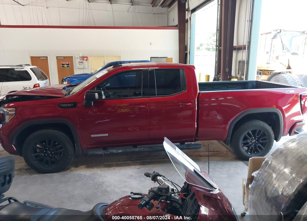 2022 GMC SIERRA 1500 LIMITED 4WD DOUBLE CAB STANDARD BOX ELEVATION VIN: 1GTR9CED2NZ107113