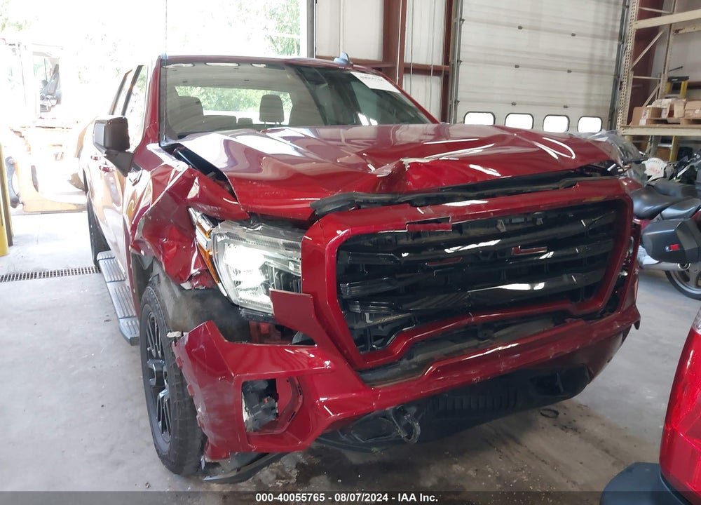 2022 GMC SIERRA 1500 LIMITED 4WD DOUBLE CAB STANDARD BOX ELEVATION VIN: 1GTR9CED2NZ107113