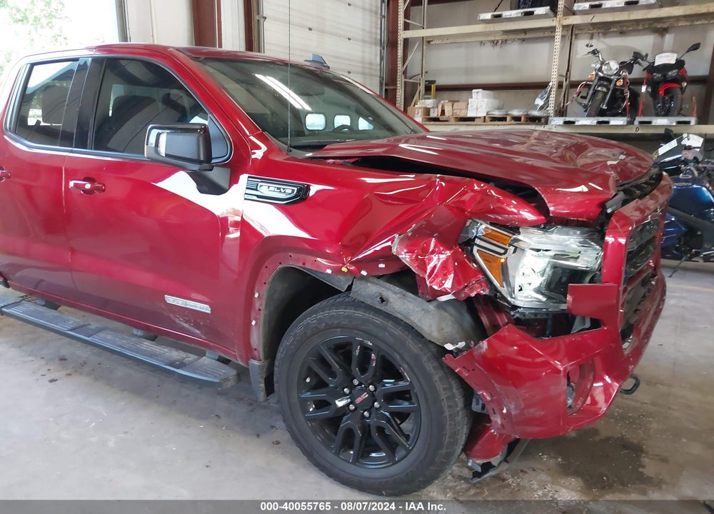 2022 GMC SIERRA 1500 LIMITED 4WD DOUBLE CAB STANDARD BOX ELEVATION VIN: 1GTR9CED2NZ107113