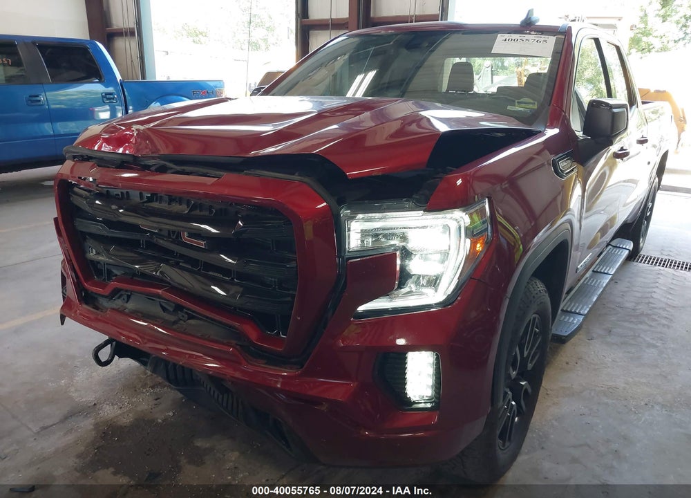 2022 GMC SIERRA 1500 LIMITED 4WD DOUBLE CAB STANDARD BOX ELEVATION VIN: 1GTR9CED2NZ107113