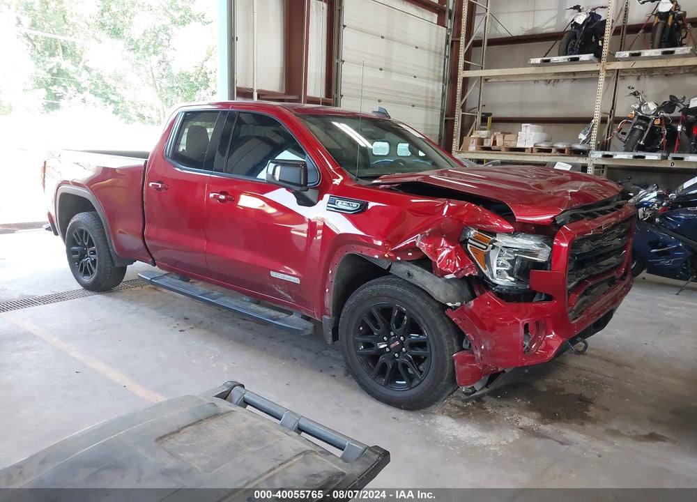 2022 GMC SIERRA 1500 LIMITED 4WD DOUBLE CAB STANDARD BOX ELEVATION VIN: 1GTR9CED2NZ107113