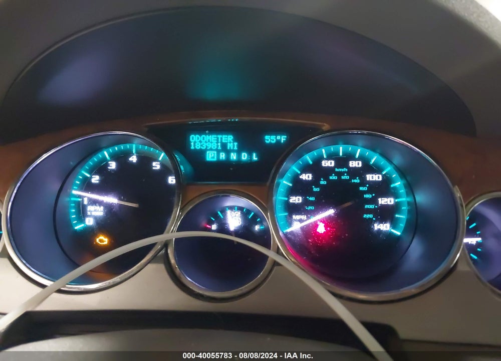 2012 BUICK ENCLAVE PREMIUM VIN: 5GAKVDED1CJ188623